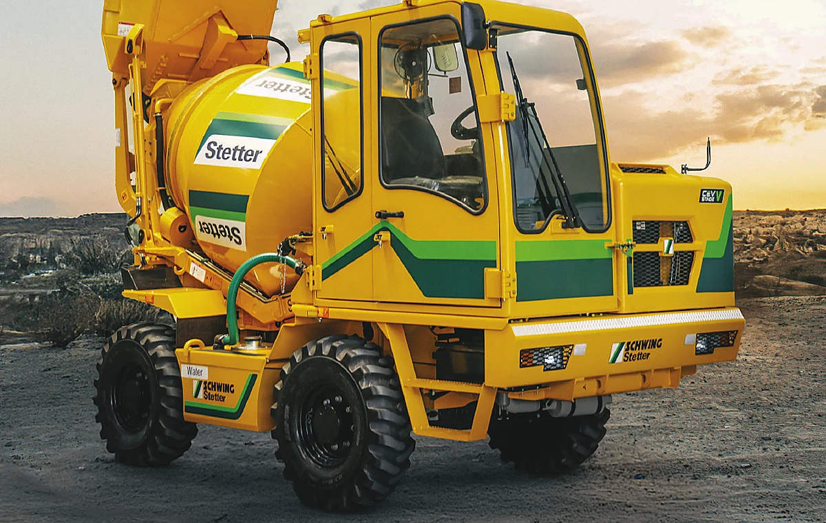 SCHWING SLM 2500 self-loading mixer